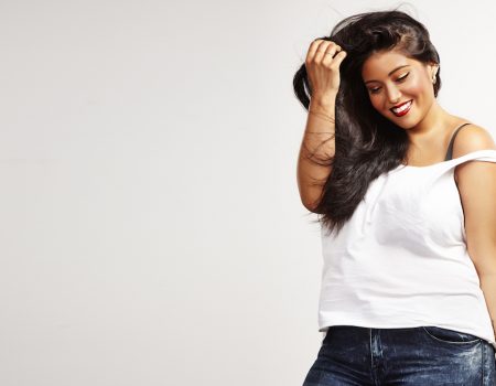 Using fashion to hide the tummy