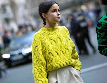 Opt for colorful winter sweaters