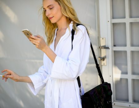 Always fresh in white pieces