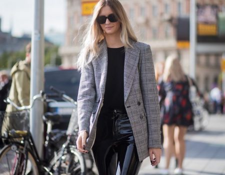 Transitional piece: a comfy blazer