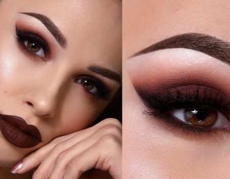 Winter makeup: dark lipstick ideas