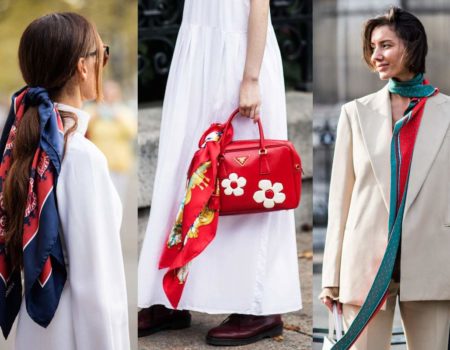 The trendy scarfs of this Fall