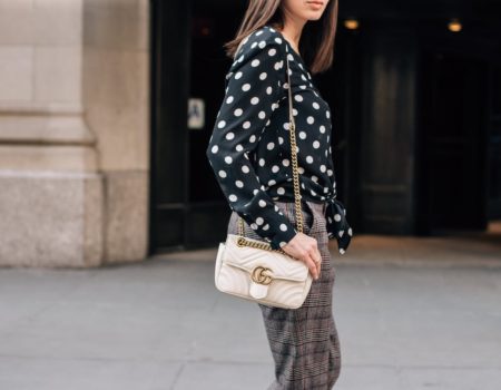 How to wear the check prints