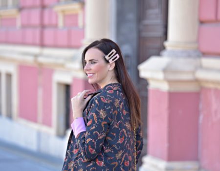 Style of the day: the flower suit