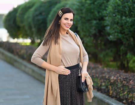 Style of the day: tulle and animal print