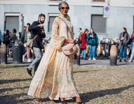 Almost ready for the long dress