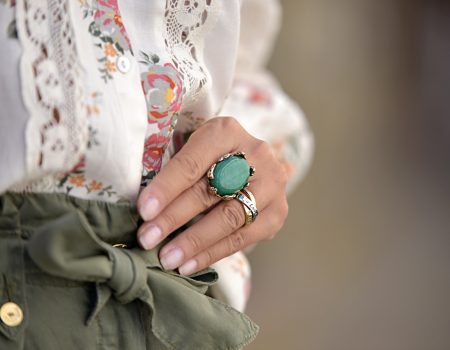 In love with the statement rings
