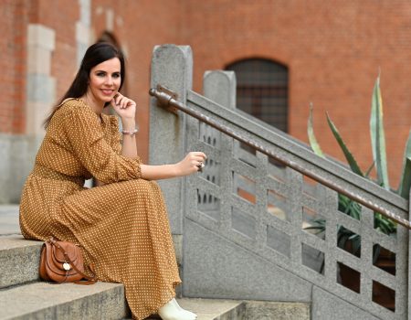 Style of the day: the sweet polka dot dress