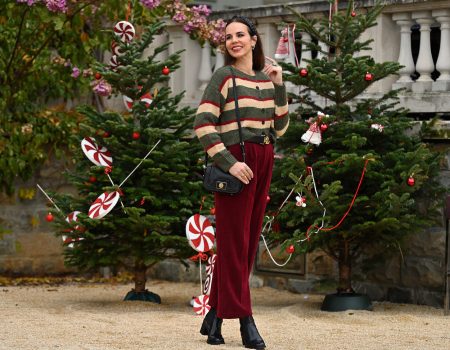 Style of the day: the velvet, red pants