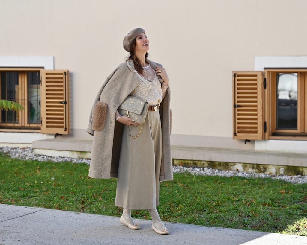 Style of the day: when comfort meets timeless elegance