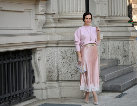 Style of the day: Total look in pink