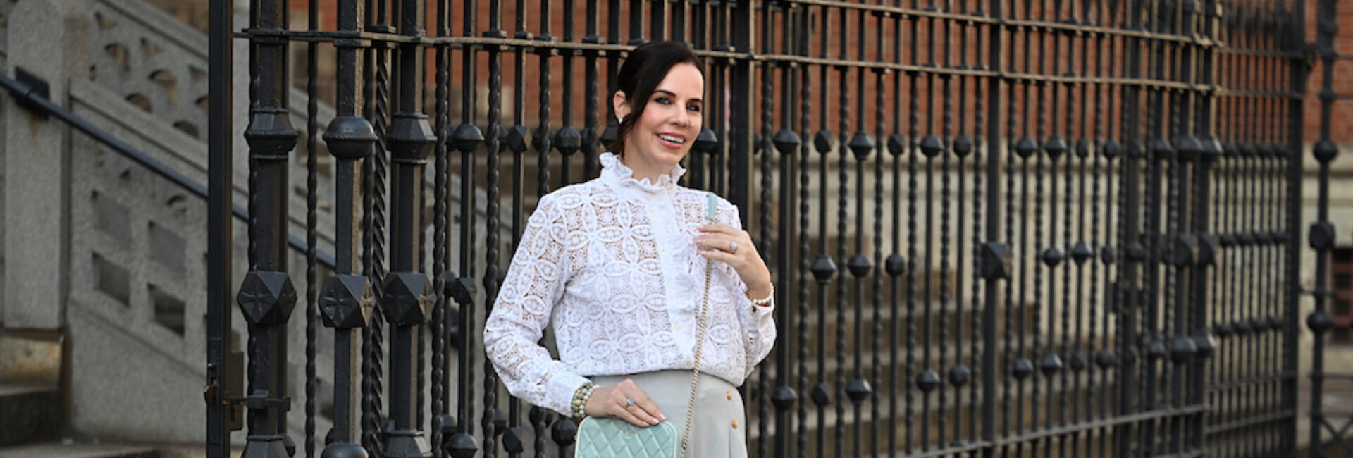Style of the day: the classy lace shirt