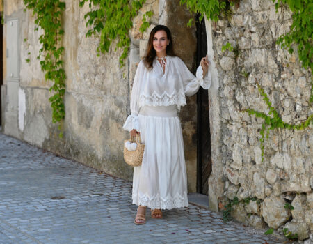 Style of the day: The Beauty of White Lace